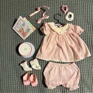 Bitty Baby Birthday Outfit With Bitty Bear Accessories